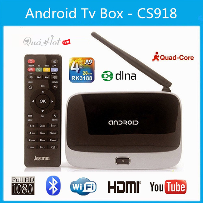 Android TV Box Mini Pc CS918 Ram 1GB