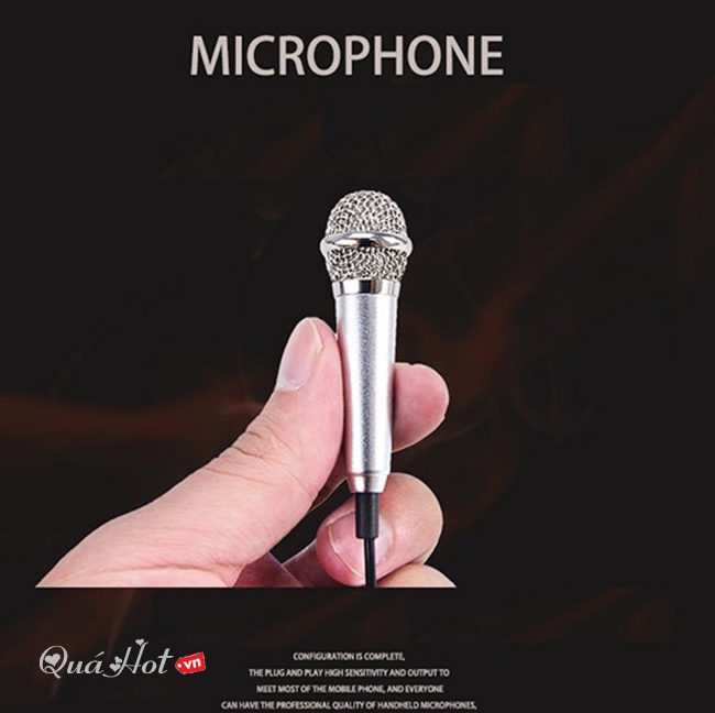 Micro Mini Hát Karaoke Cho Điện Thoại