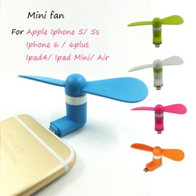 Quạt Mini Silicon Gắn Iphone, Ipad, Ipod Cực Mát