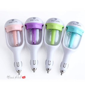 Máy Tạo Oxy Và Hương Thơm Cho Xe Hơi Nanum