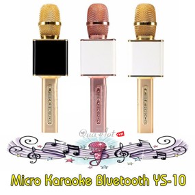 Mic YS-10 kết Nối Bluetooth Hát Karaoke 3 in 1