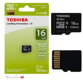 Thẻ Nhớ 16GB 30MB/s BOX Chính Hãng Toshiba