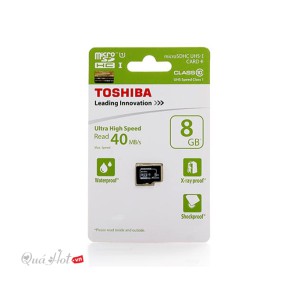 Thẻ Nhớ Micro SD 8GB Class 10 Box Chính Hãng Toshiba