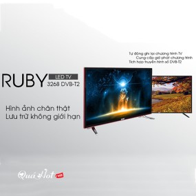 Tivi LED 32 Inch RUBY 3268DVB-T2 - TV LED RUBY 3268DVB-T2