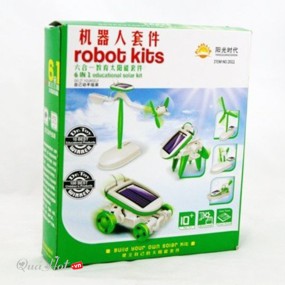 Bộ Lắp Ráp Năng Lượng Mặt Trời 6 In 1 Diy Toy