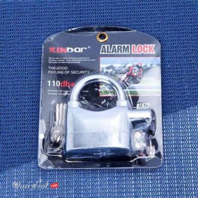 Ổ Khóa Chống Trộm Cao Cấp Kinbar Alarm Lock 110DBA Có Còi Báo Động