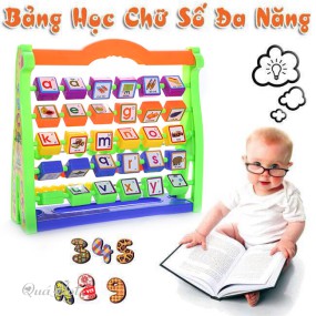 Bảng Chữ Cái Học Chữ Và Học Đếm Thông Minh Cho Bé