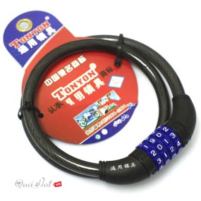 Khóa Dây Xe Chống Trộm 4 Số