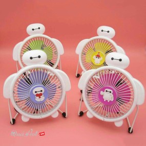 Quạt Lồng Sắt Đèn LED USB Mini