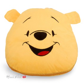 Bộ Chăn Gối 2 In 1 Bông Tuyết Mềm Mịn Cute Mẫu Pooh