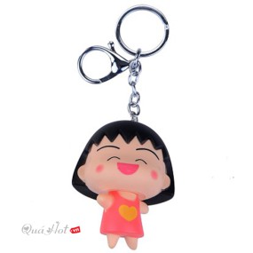 Móc Khóa Bé Maruko Cute Chuông Lớn