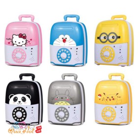 Két Sắt Thông Minh Hình Vali Dễ Thương Cho Bé