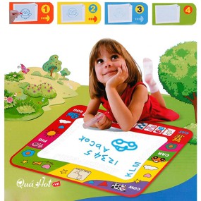 Thảm Vẽ Bút Nước Ma Thuật Cho Bé Tập Vẽ