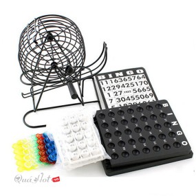 Bộ Đồ Chơi Lồng Quay Lô Tô Bingo Set