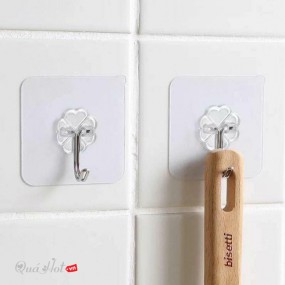 Combo 10 Móc Treo Đồ Dán Tường Chịu Lực