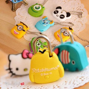 Combo 2 Ổ Khóa Mini Hình Thú