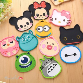 Combo 5 Miếng Lót Ly Hoạt Hình