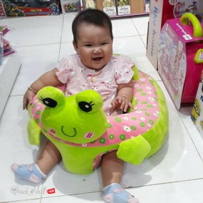 Ghế Sofa Dựa Tập Ngồi Thú Bông Cho Bé