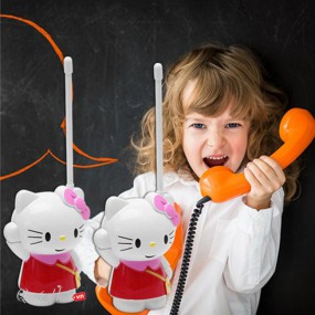 Bộ Đàm Hello Kitty Liên Lạc Cho Bé
