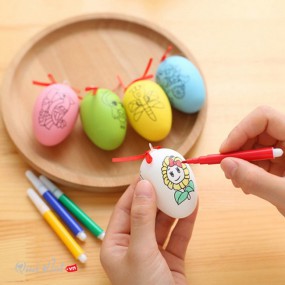 Bộ Đồ Chơi 5 Quả Trứng Tô Màu Cho Bé