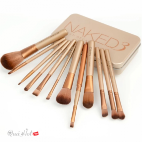 Bộ Cọ Trang Điểm Cao Cấp 12 Món Naked 3