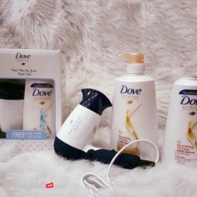 Combo Dầu Gội Và Dầu Xả Dove ( Tặng Kèm Máy Sấy )