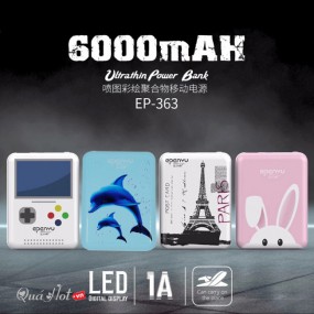 Pin Sạc Dự Phòng Epenyu 6000mAh Hoạt Hình