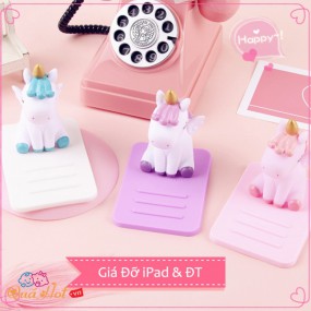 Giá Đỡ Điện Thoại Và iPad Hình Unicorn Kì Lân