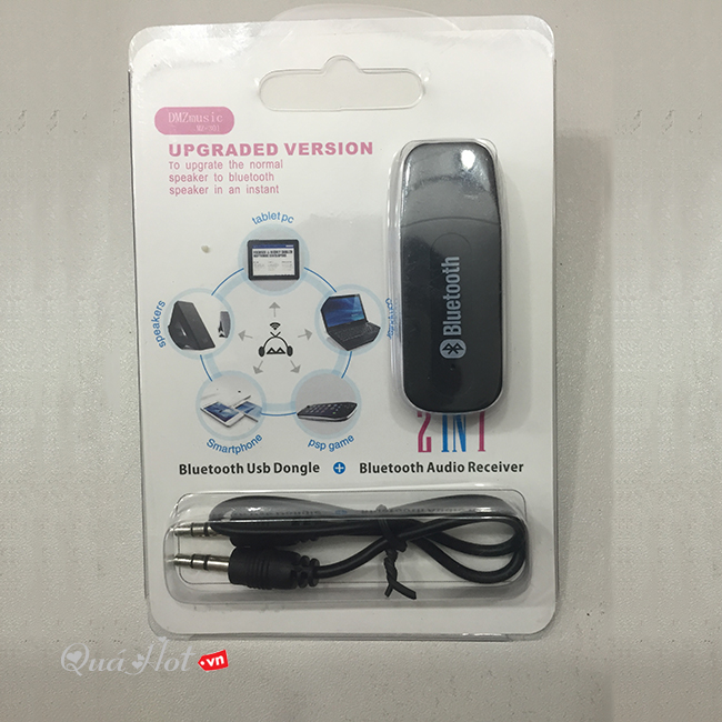 USB Bluetooth DMZmusic - MZ-301 (Trắng & Đen)