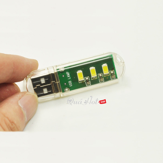 Đèn Led USB 3 Led Siêu Sáng