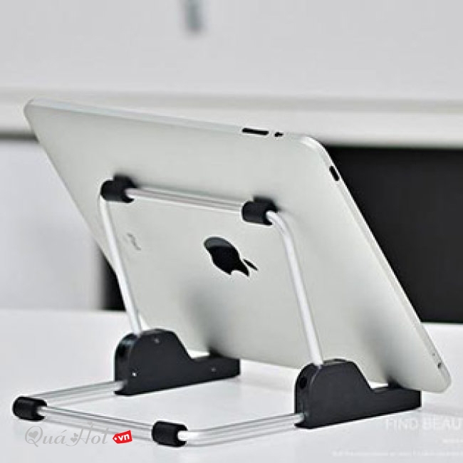 Giá Đỡ iPad Bằng Inox Xoay 180 Độ - Loại Lớn Dành Cho Điện Thoại/ iPad