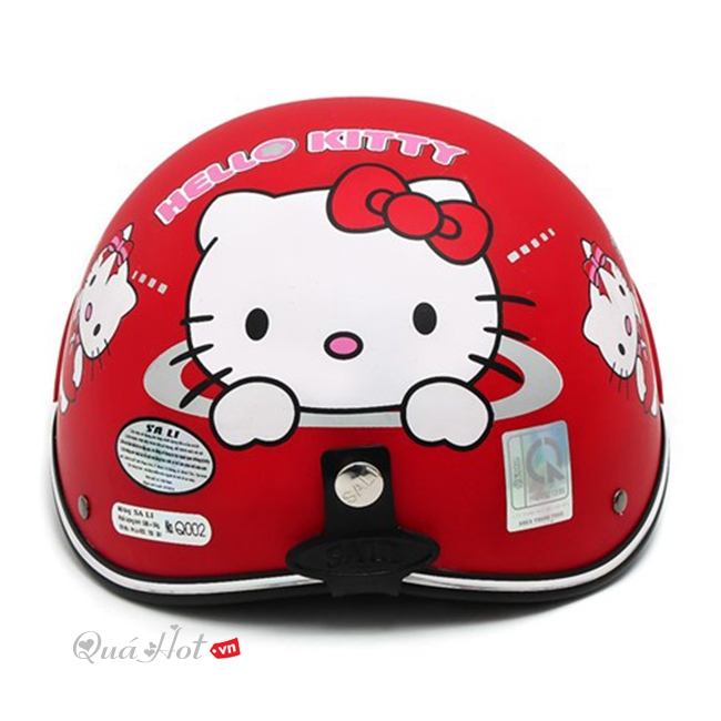 Mũ Bảo Hiểm Trẻ Em Hello Kitty