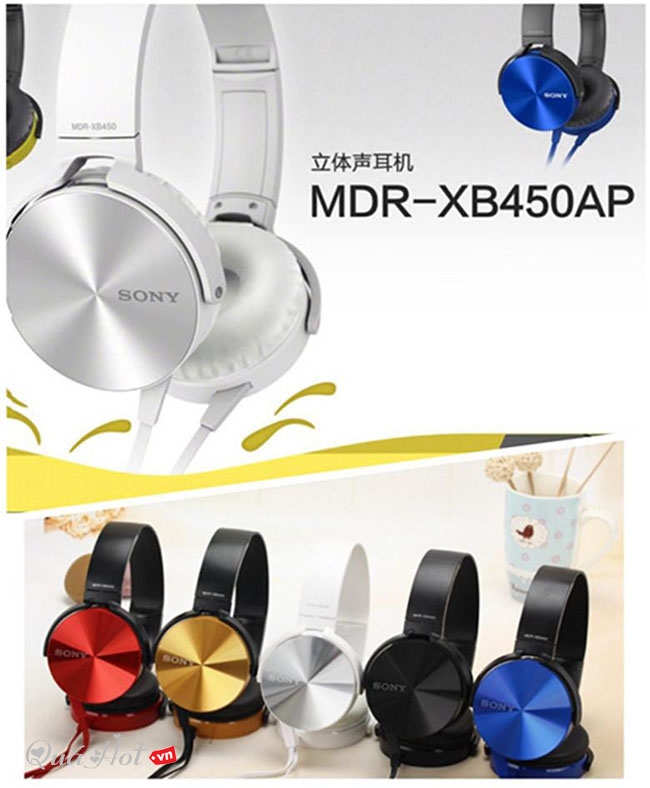 Tai Nghe Sony EXTRA BASS MDR XB450AP