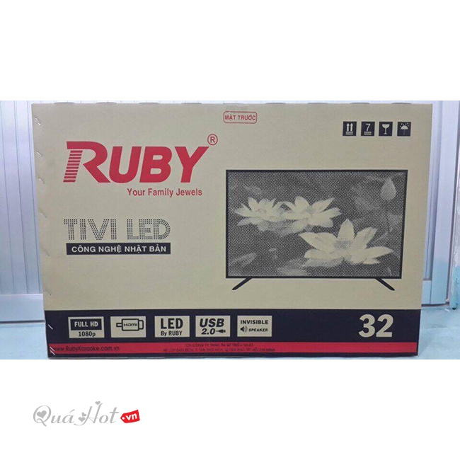 Tivi LED 32 Inch RUBY 3268DVB-T2 - TV LED RUBY 3268DVB-T2