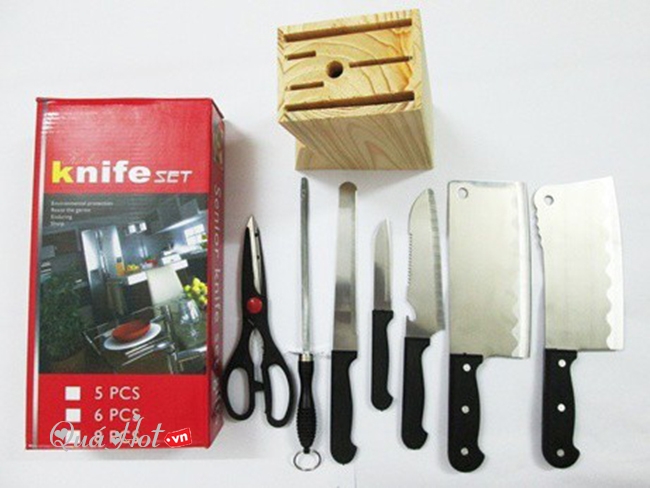 Bộ Dao Kéo 7 Món Knife