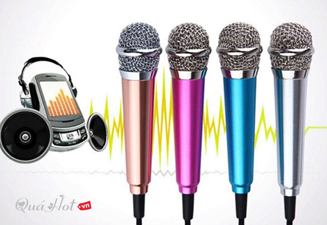Micro Mini Hát Karaoke Cho Điện Thoại