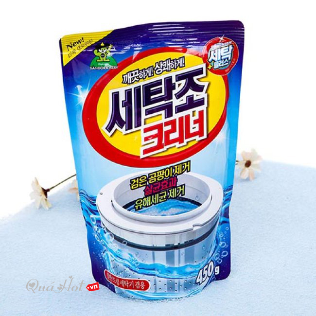 Bột Vệ Sinh Lồng Máy Giặt SANDOKKAEBI Hàn Quốc