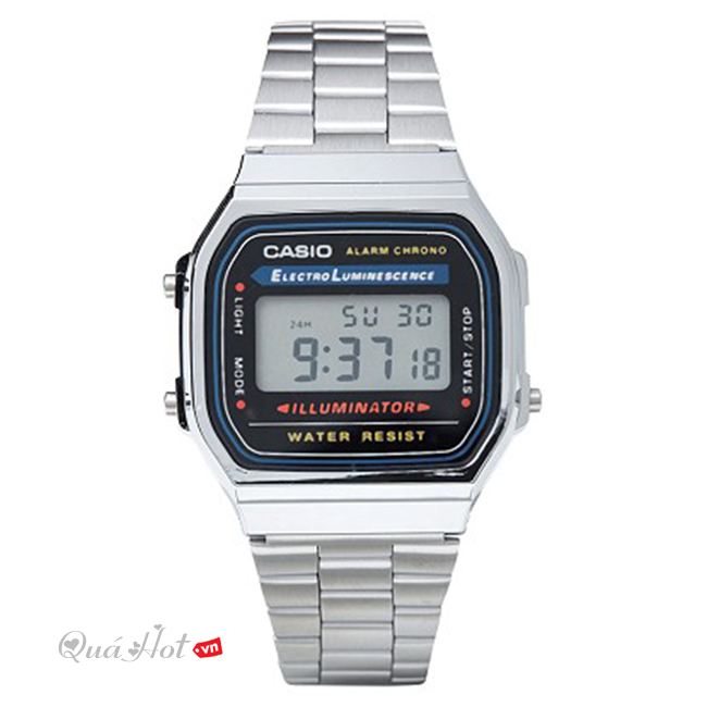 Đồng Hồ CASIO Dây Xi Bạc
