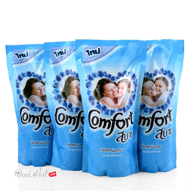 Combo 4 Bịch Nước Xả Vải Comfort Thái Lan (600ml)