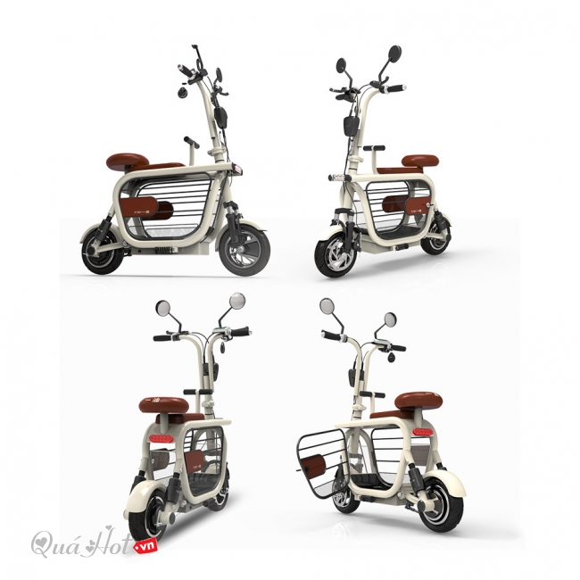Scooter One DuDu Trắng