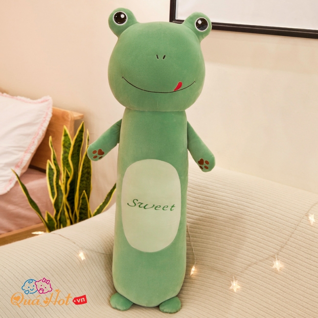 Gối Ôm Hình Thú Sweet Cho Bé - Ếch Xanh