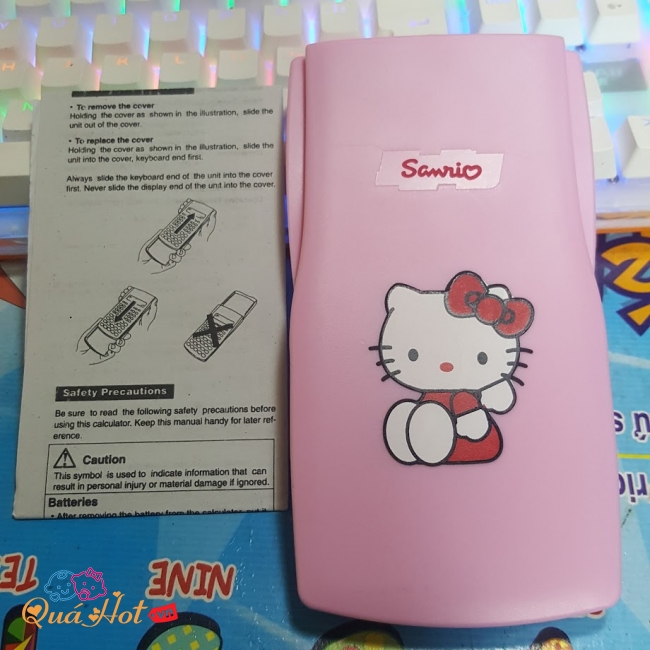 Máy Tính Hello Kitty Và Doraemon KT-991MS Chính Hãng