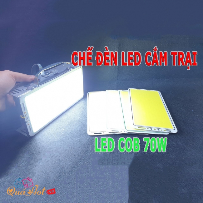 Đèn Led Siêu Sáng 9 Cục Pin