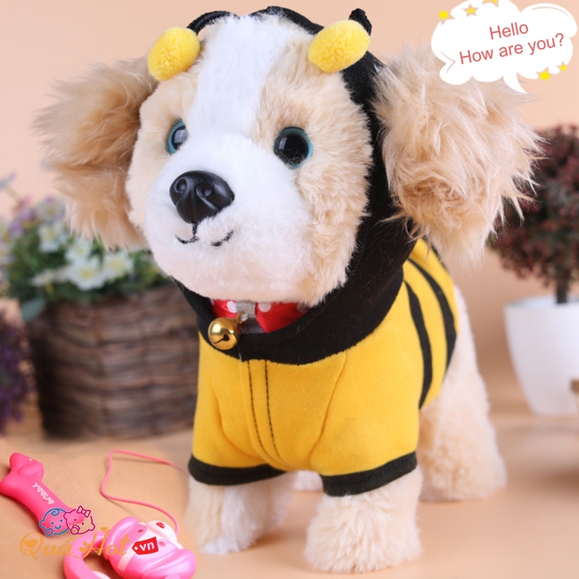 Mẫu Tai Dài Nâu - Áo Chú Ong Chăm Chỉ