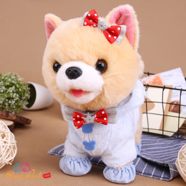 Mẫu Tai Ngắn Nâu - Áo Bé Bi Xanh