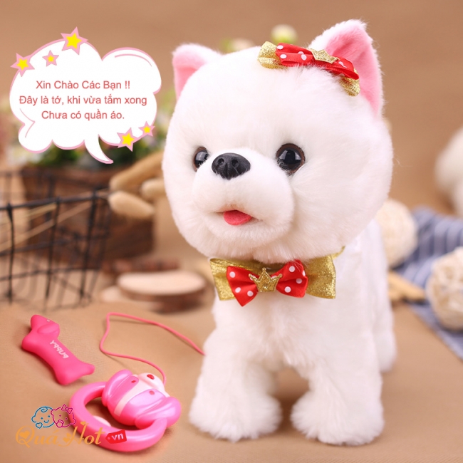 Mẫu Tai Ngắn Trắng - Không Áo