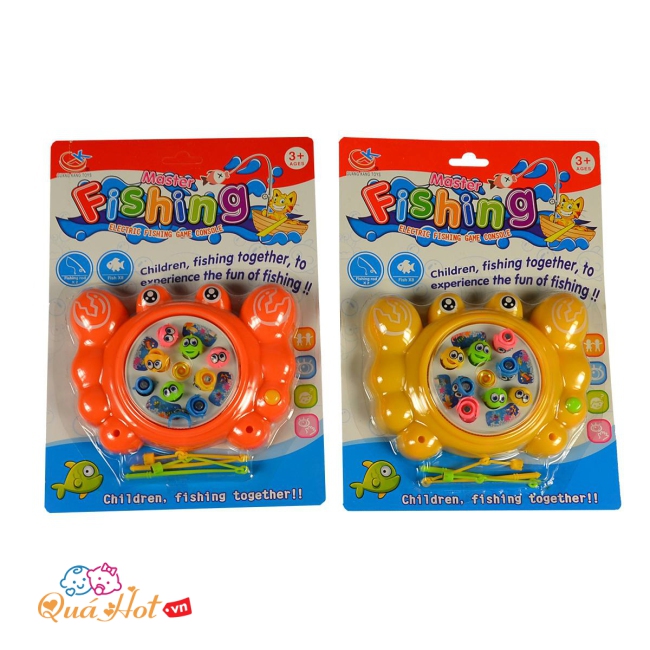 Đồ Chơi Câu Cá Hình Chú Cua Cho Bé