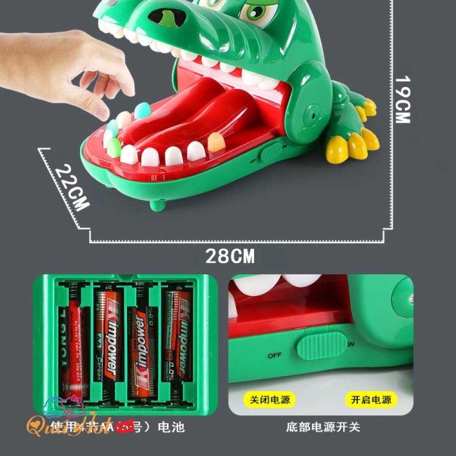 Khám Răng Cá Sấu Madness Crocodile Siêu Lớn