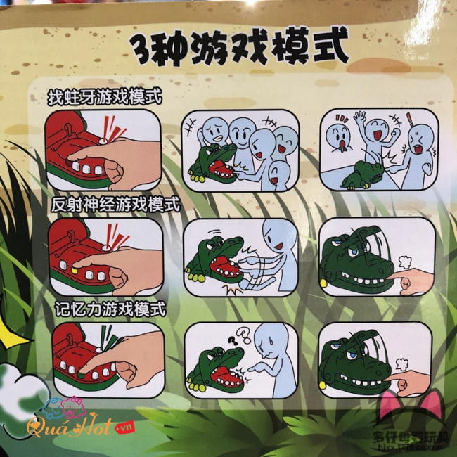 Khám Răng Cá Sấu Madness Crocodile Siêu Lớn