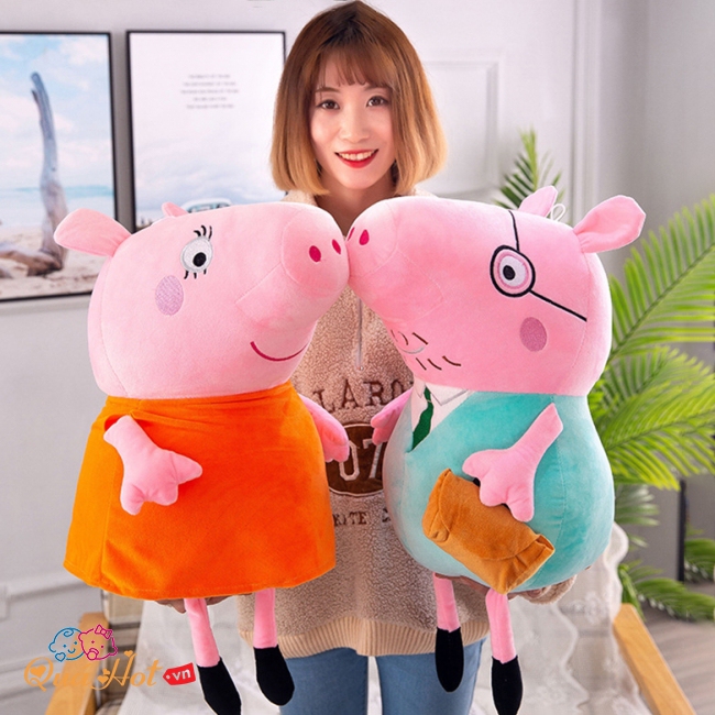 Thú Bông Heo Peppa Pig Dễ Thương Lớn